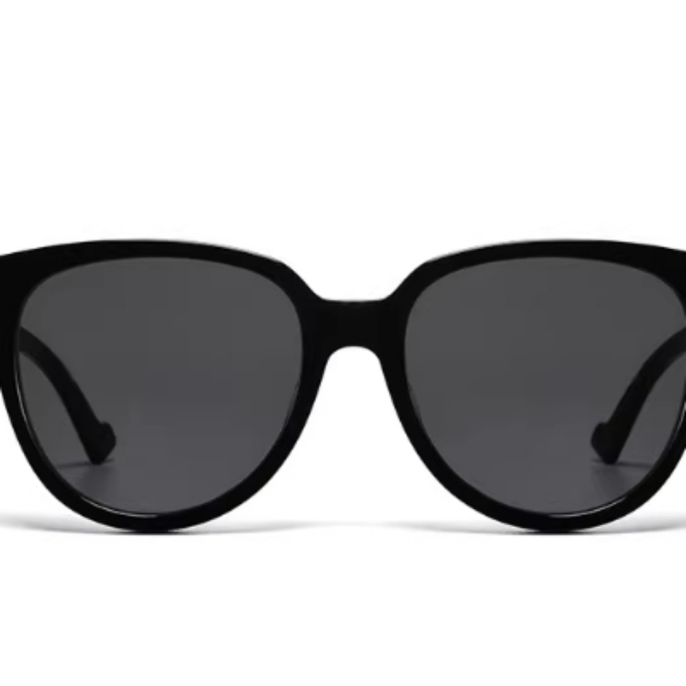Gucci Black Round Square Sunglasses